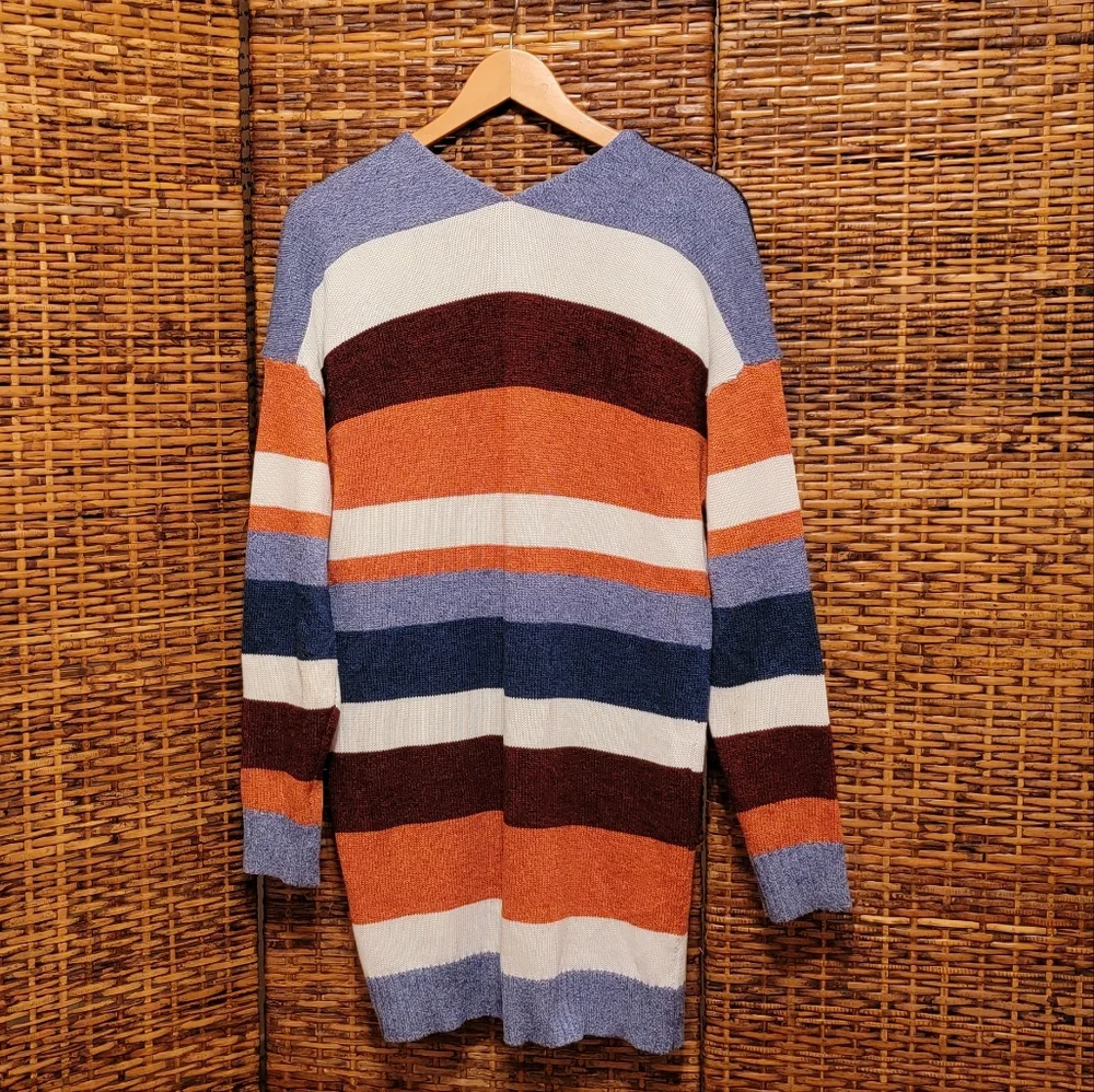 Bold Stripe Long Cardigan - Picture 3 of 3